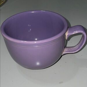 Homer Laughlin Fiesta ware lilac soup mug